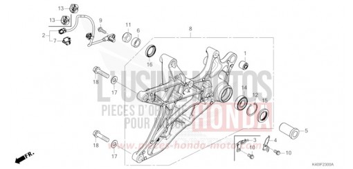 BRAS OSCILLANT NSS125ADT de 2026
